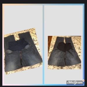 MOTHERHOOD MATERNITY LOT OF 2 JEANS L